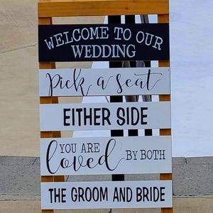 Wedding sign